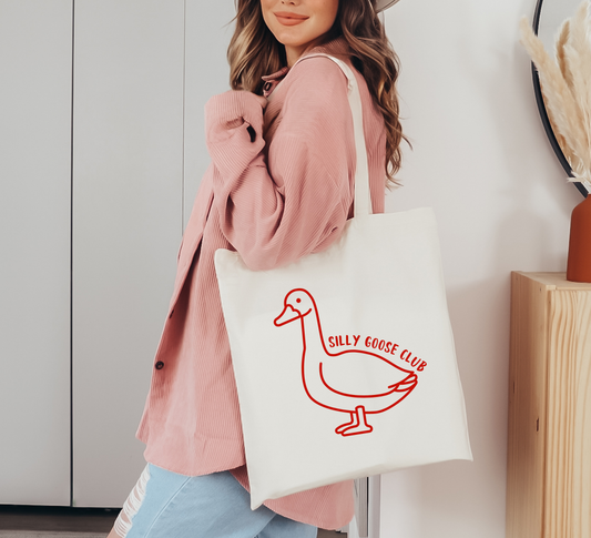 Silly Goose Tote Bag - The Glam Thangz