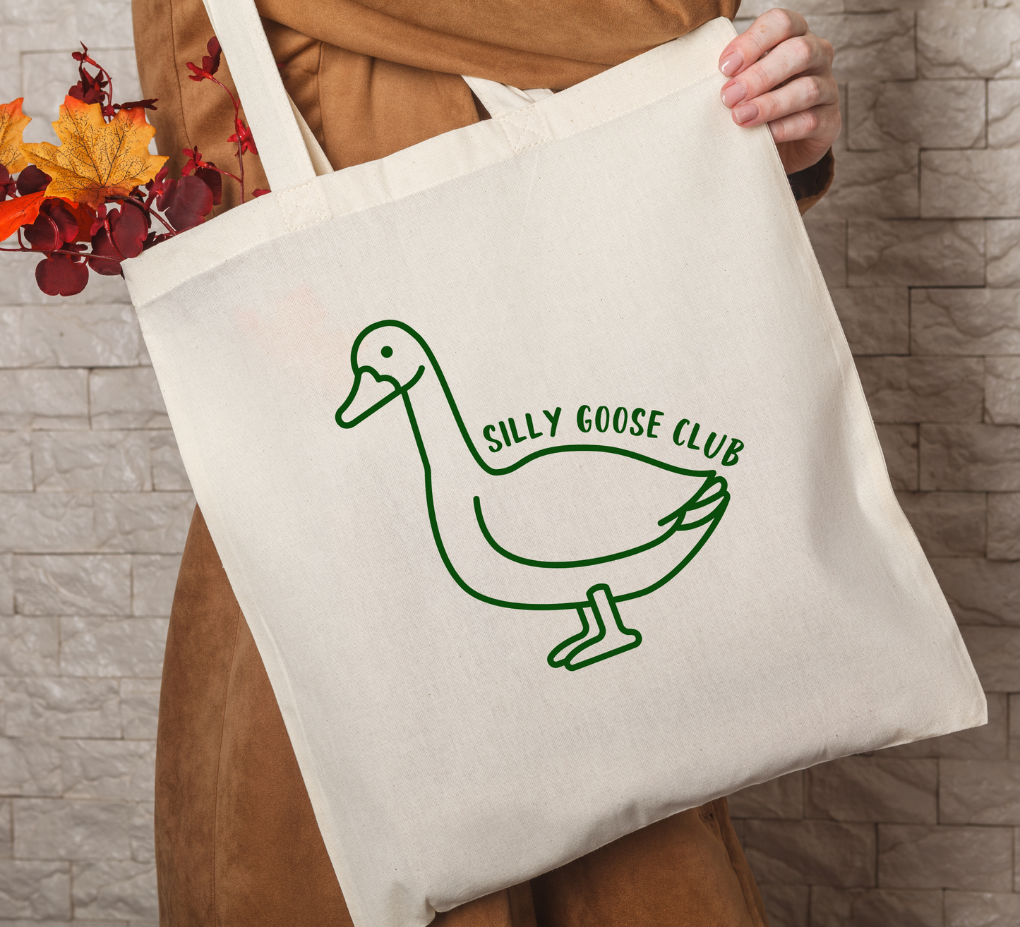 Silly Goose Tote Bag