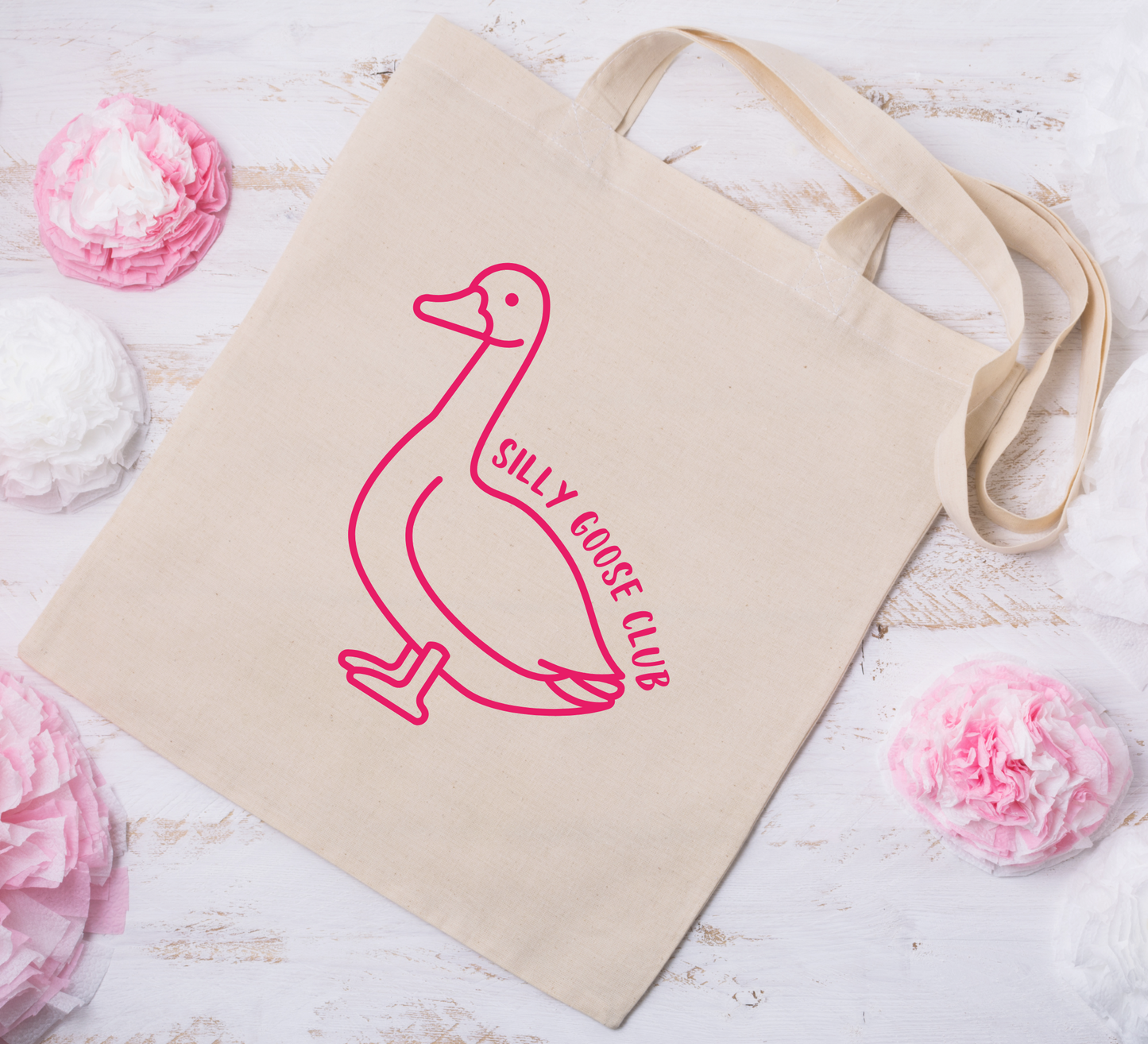 Silly Goose Tote Bag