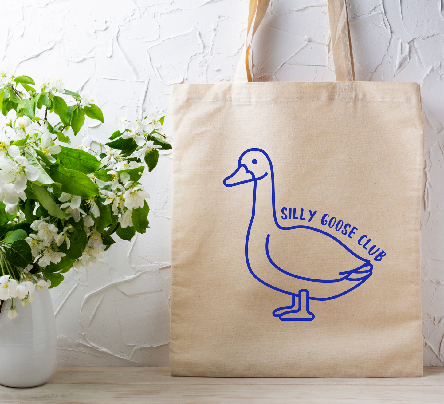 Silly Goose Tote Bag