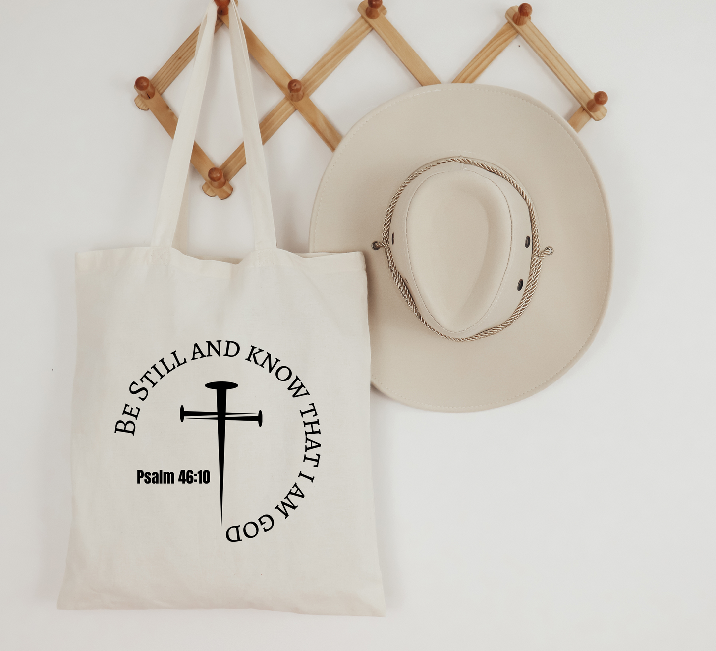Be Still And Know That I Am God Tote Bag