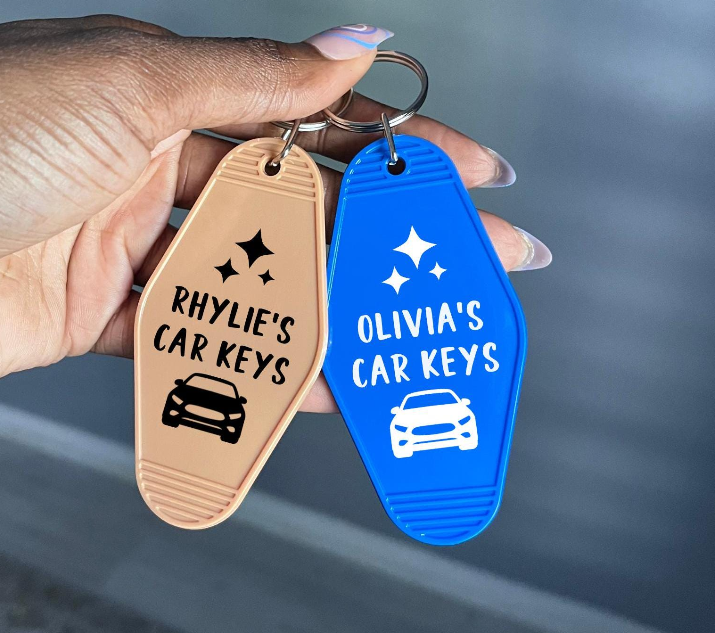 New Driver Motel Keychain - The Glam Thangz