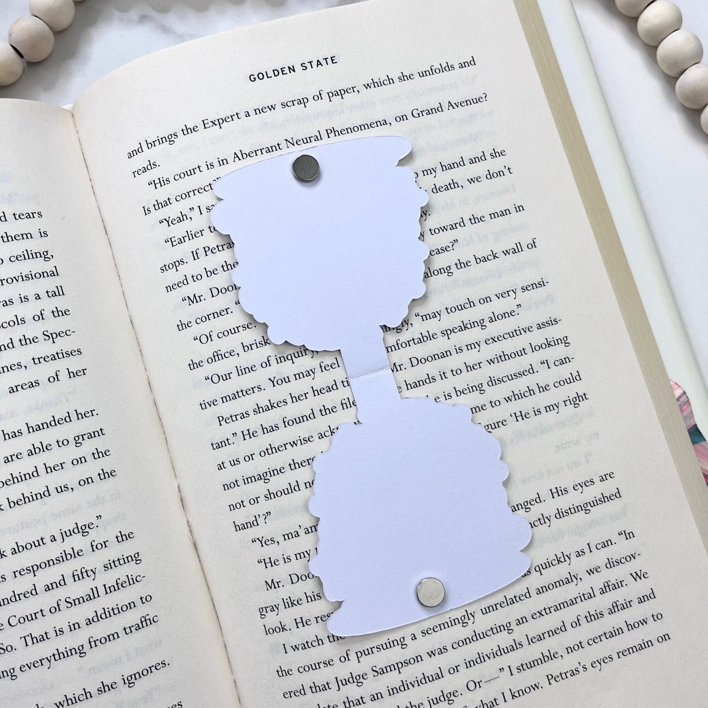 Good Girls Read Dirty Books Magnetic Bookmark - The Glam Thangz