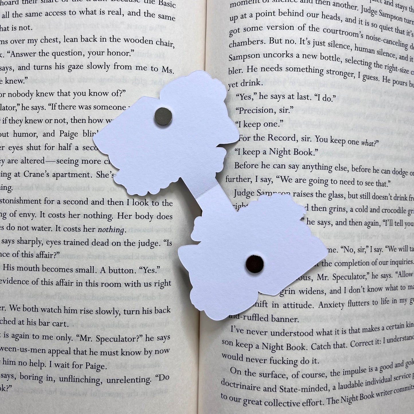 Cat Magnetic Bookmark - The Glam Thangz