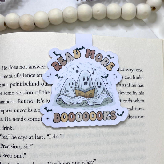 Ghost Read More Books Magnetic Bookmark - The Glam Thangz