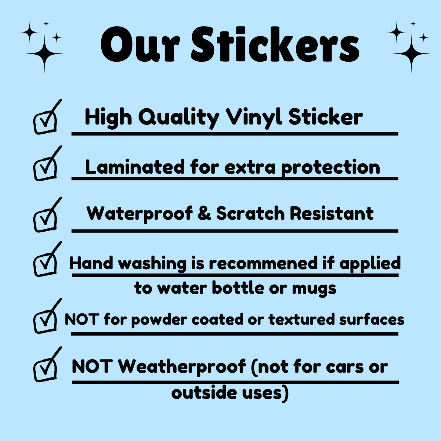 Stay Trashy Sticker - The Glam Thangz
