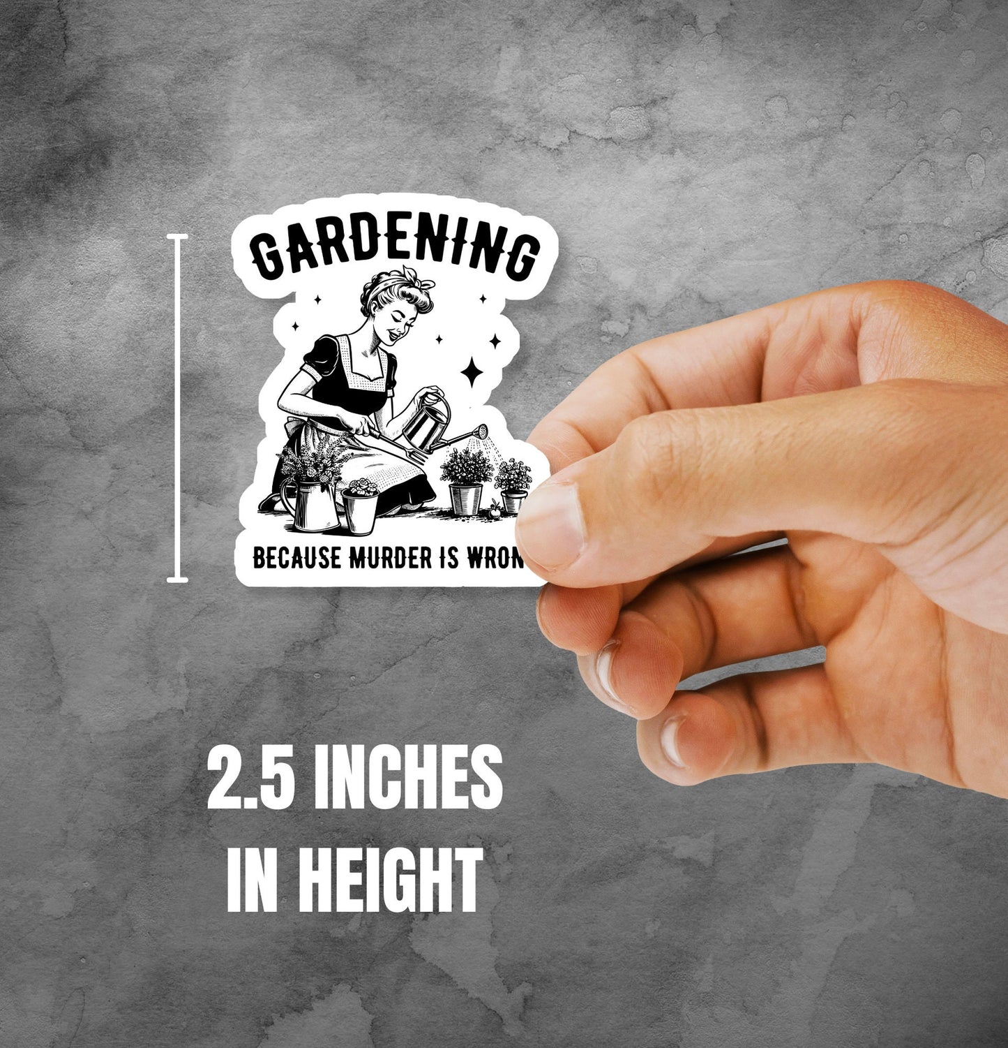 Gardening Because Murder Is Wrong