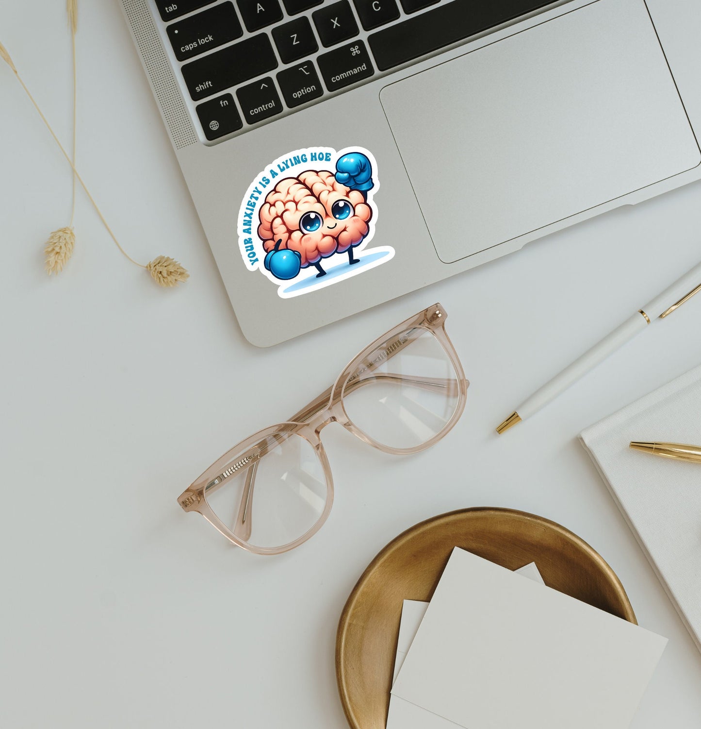 Your Anxiety Is A Lying Hoe Sticker