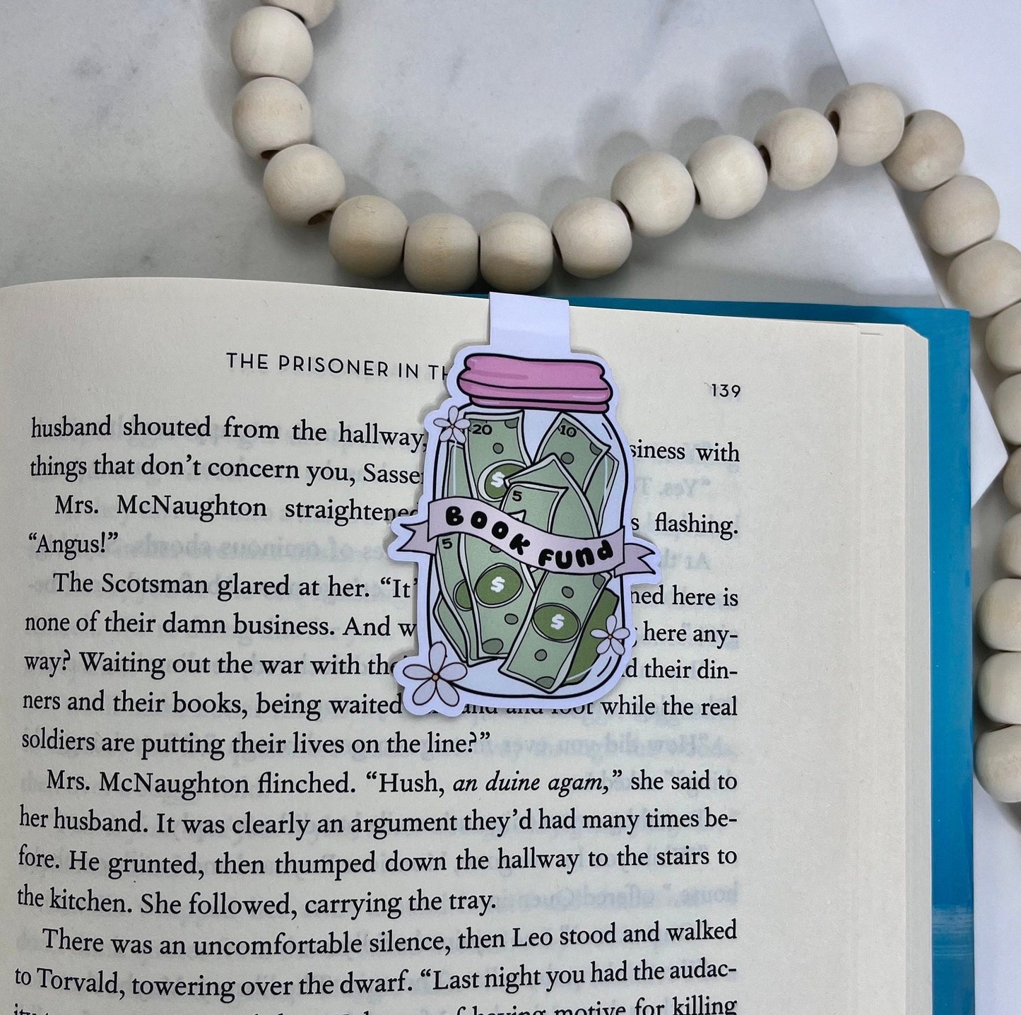 Book Fund Magnetic Bookmark - The Glam Thangz