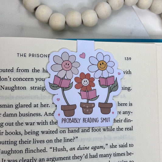 Probably Reading Smut Bookmark - The Glam Thangz