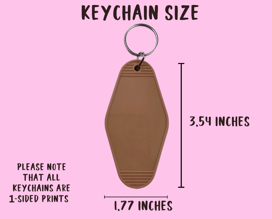 New Driver Motel Keychain - The Glam Thangz