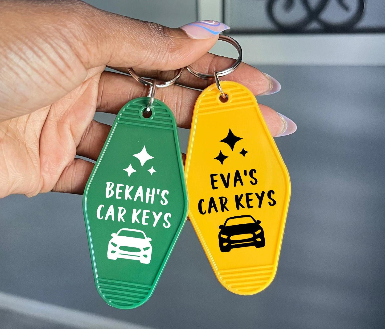 New Driver Motel Keychain - The Glam Thangz