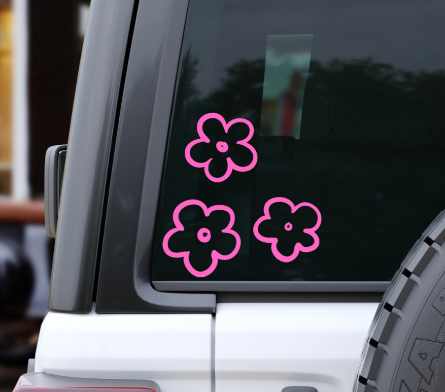 Cherry Blossom Car Decal, Side Graphics, Flower Decals, Vinyl