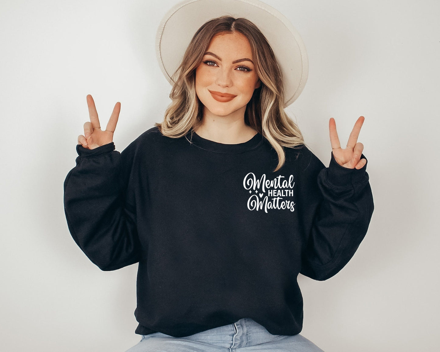 Mental Health Matters Sweatshirt - The Glam Thangz