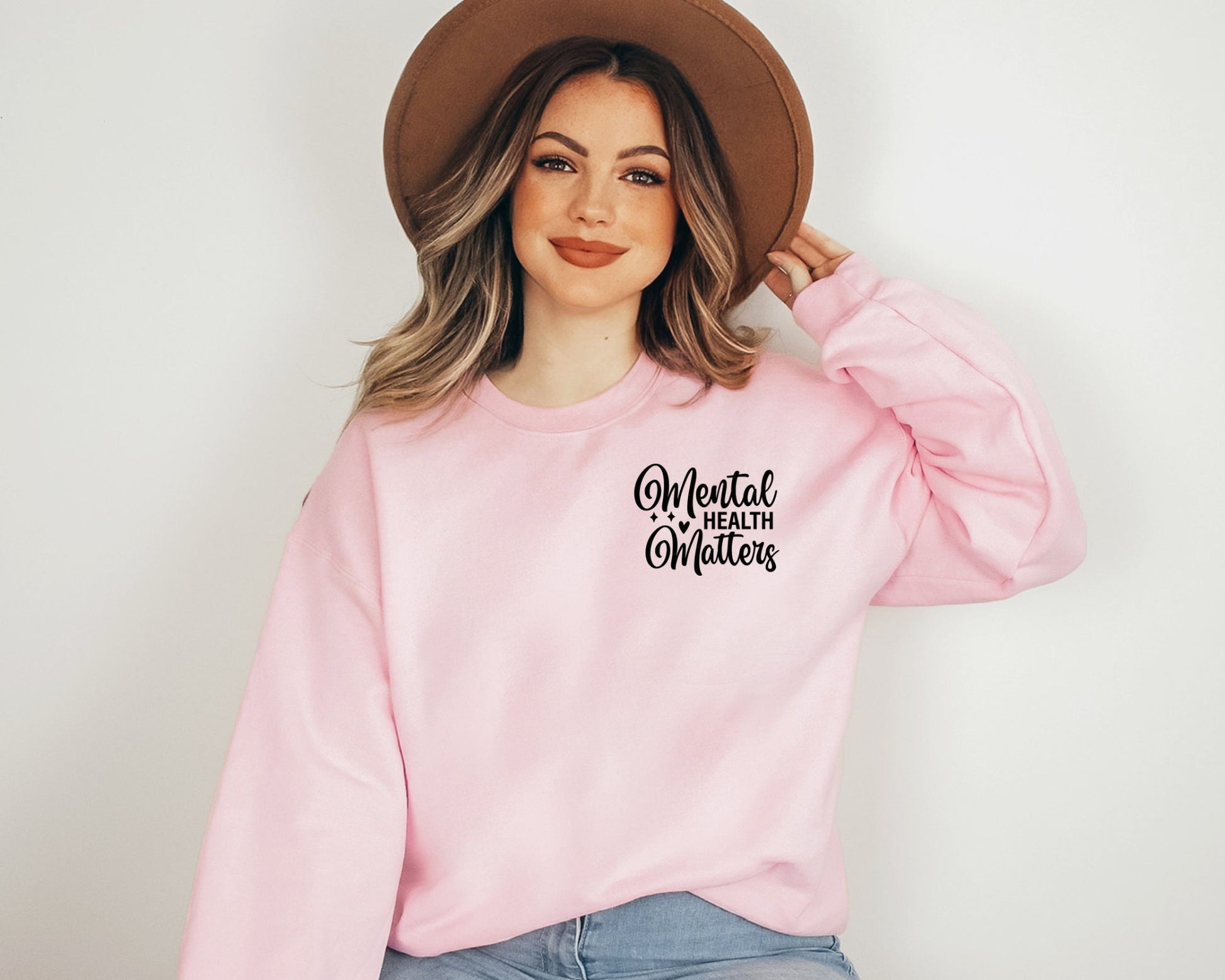 Mental Health Matters Sweatshirt - The Glam Thangz