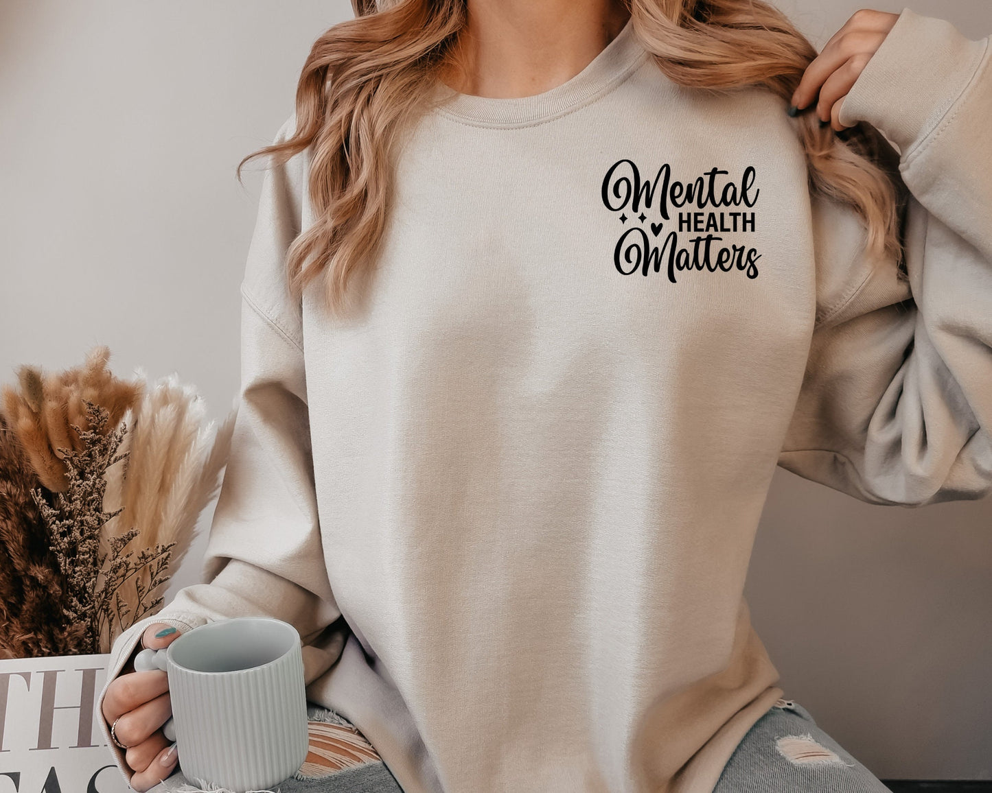 Mental Health Matters Sweatshirt - The Glam Thangz
