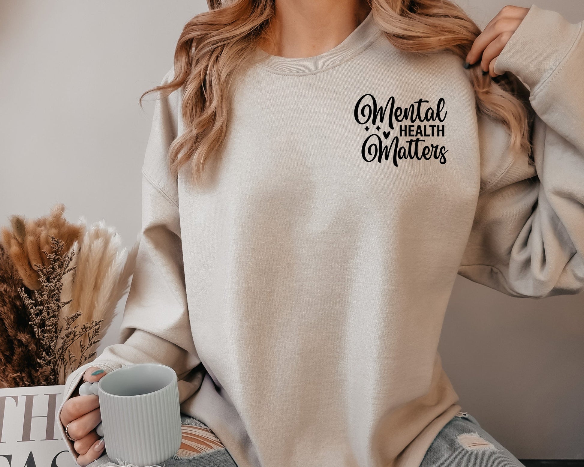Mental Health Matters Sweatshirt - The Glam Thangz