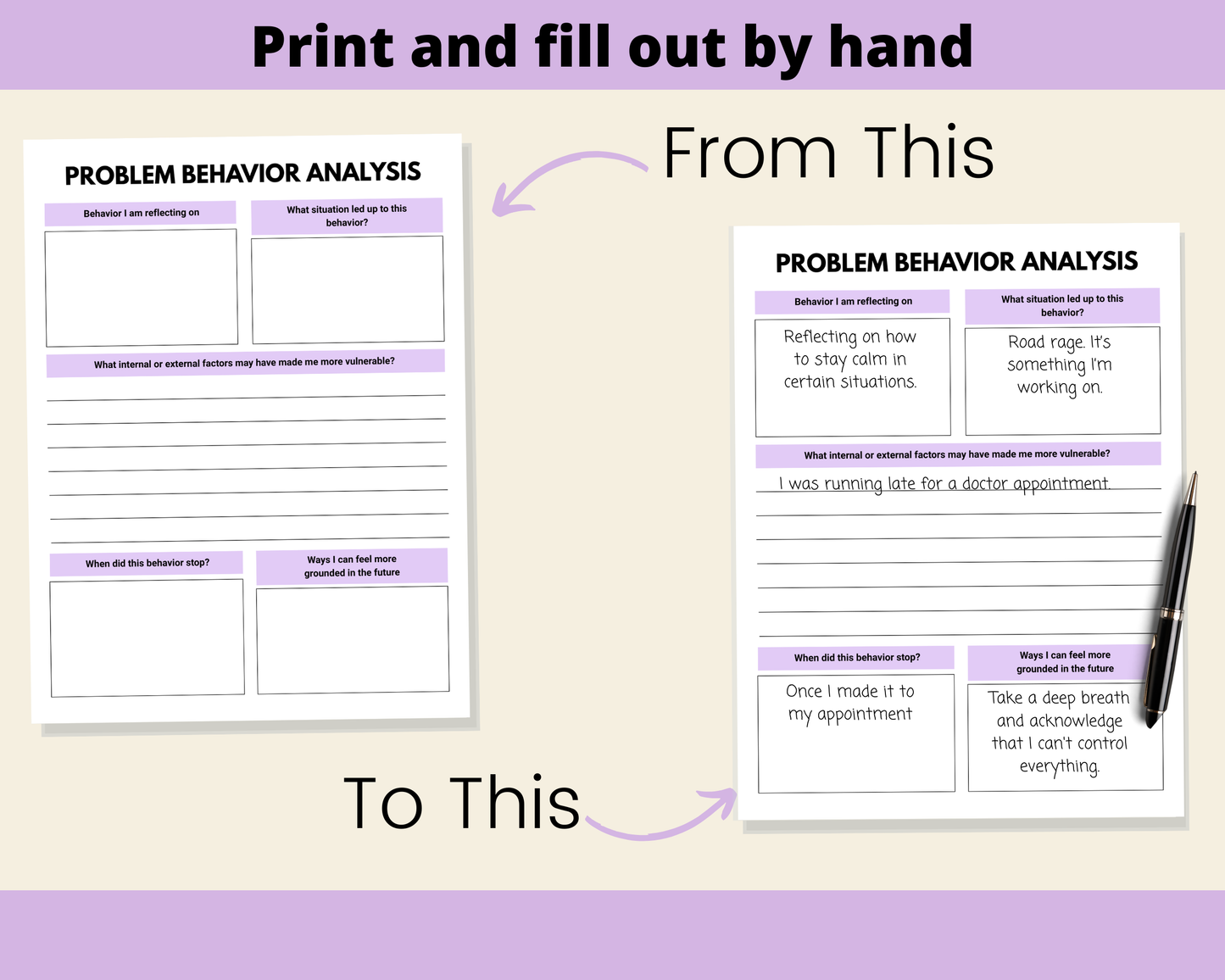 Anxiety Relief Journal