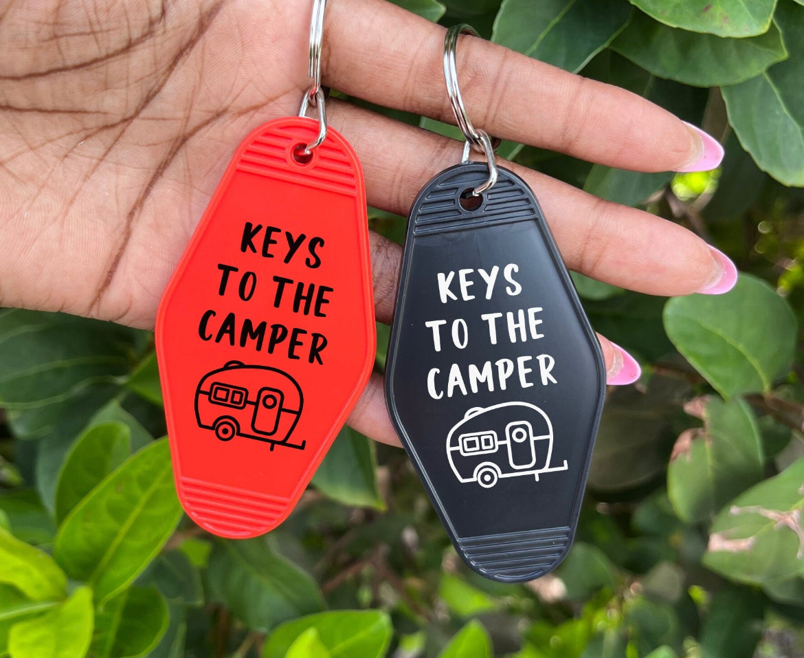 Keys To The Camper Keychain - The Glam Thangz