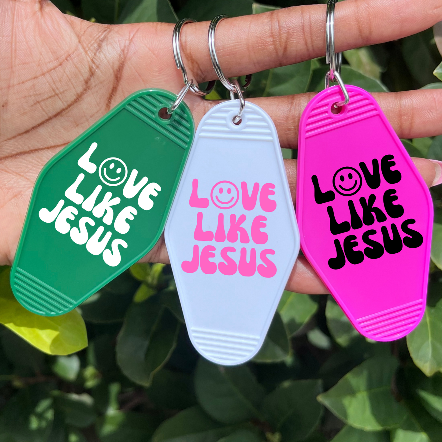 Love Like Jesus Keychain - The Glam Thangz