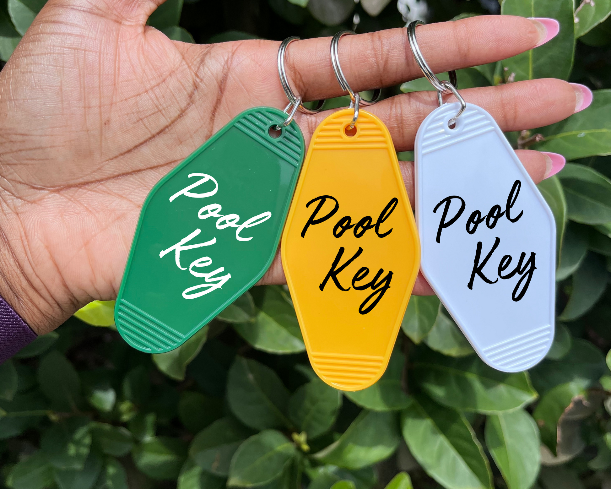 Pool Key Keychain - The Glam Thangz
