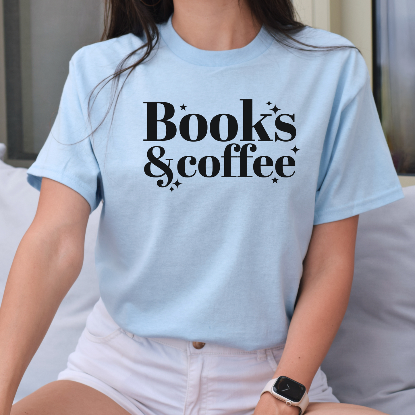 Books and Coffee T-shirt