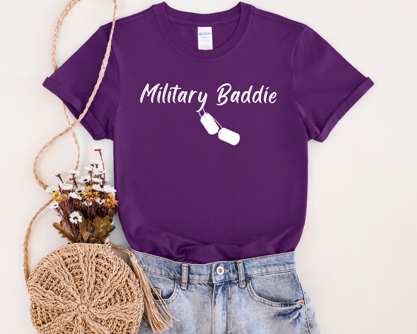 Military Baddie T-Shirt - The Glam Thangz