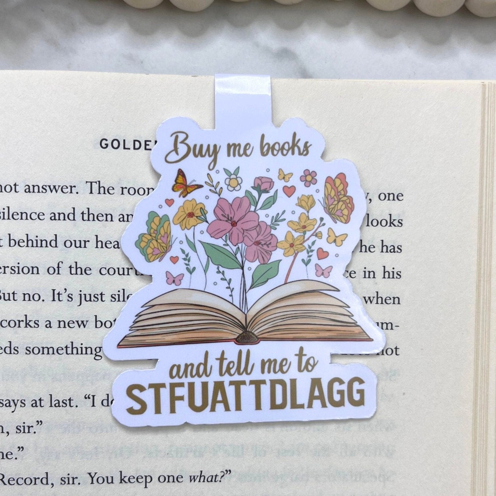 STFUATTDLAGG Magnetic Bookmark