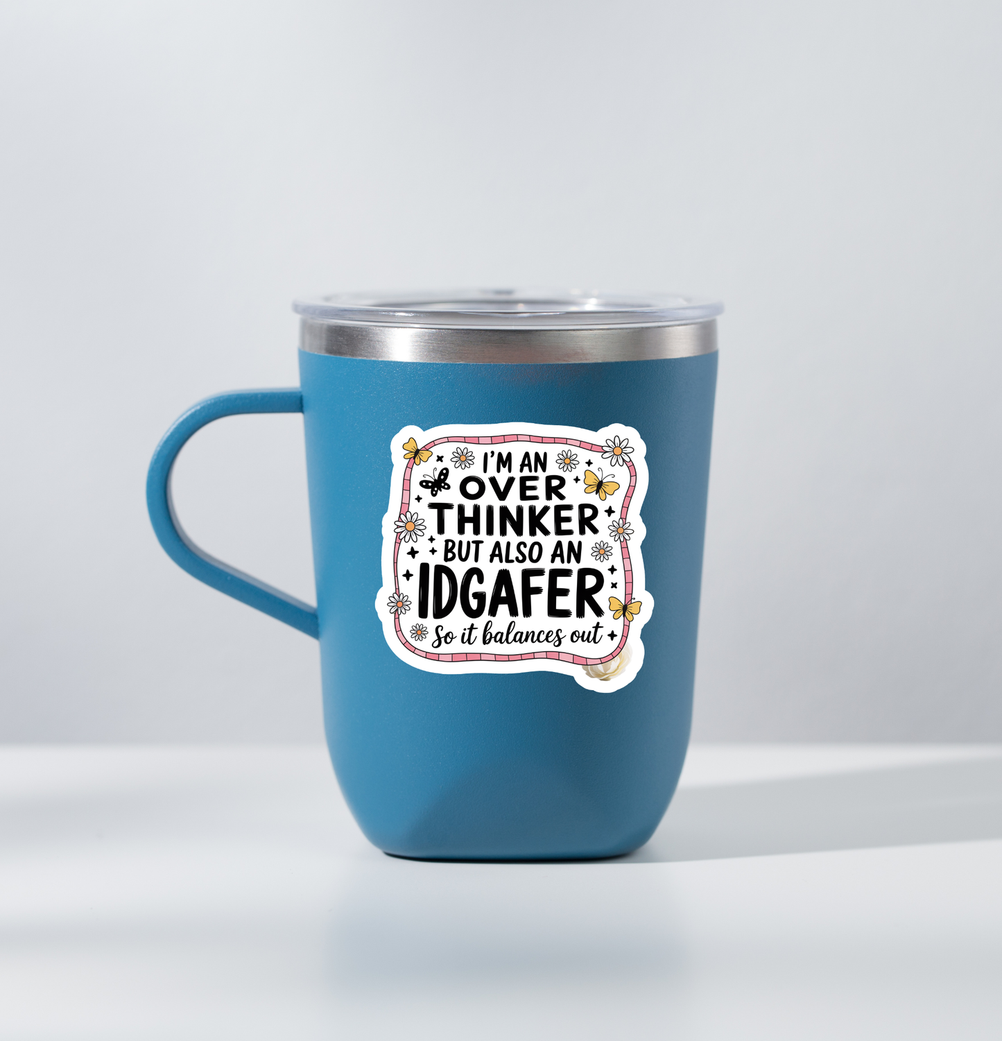 I'm An Overthinker Sticker