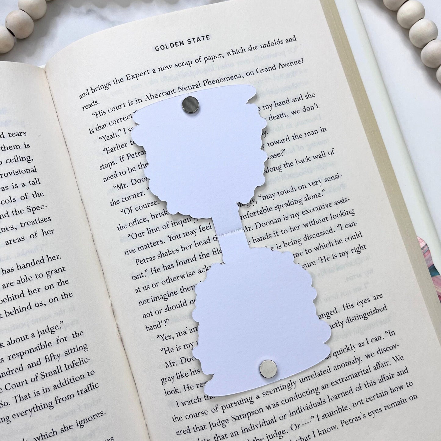 Good Girls Read Dirty Books Magnetic Bookmark