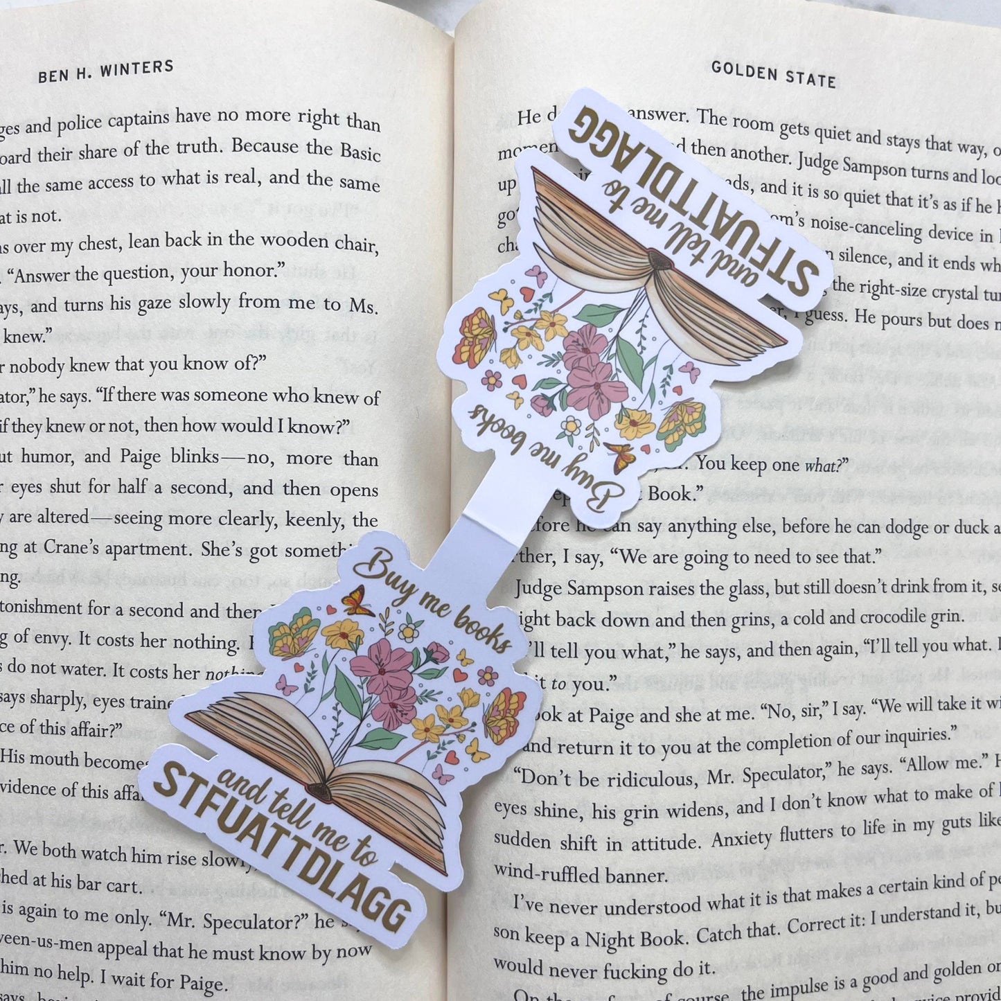 STFUATTDLAGG Magnetic Bookmark