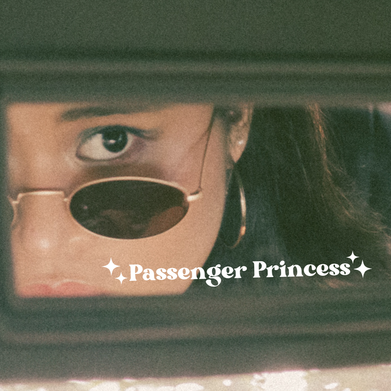 Passenger Princess Mirror Decal