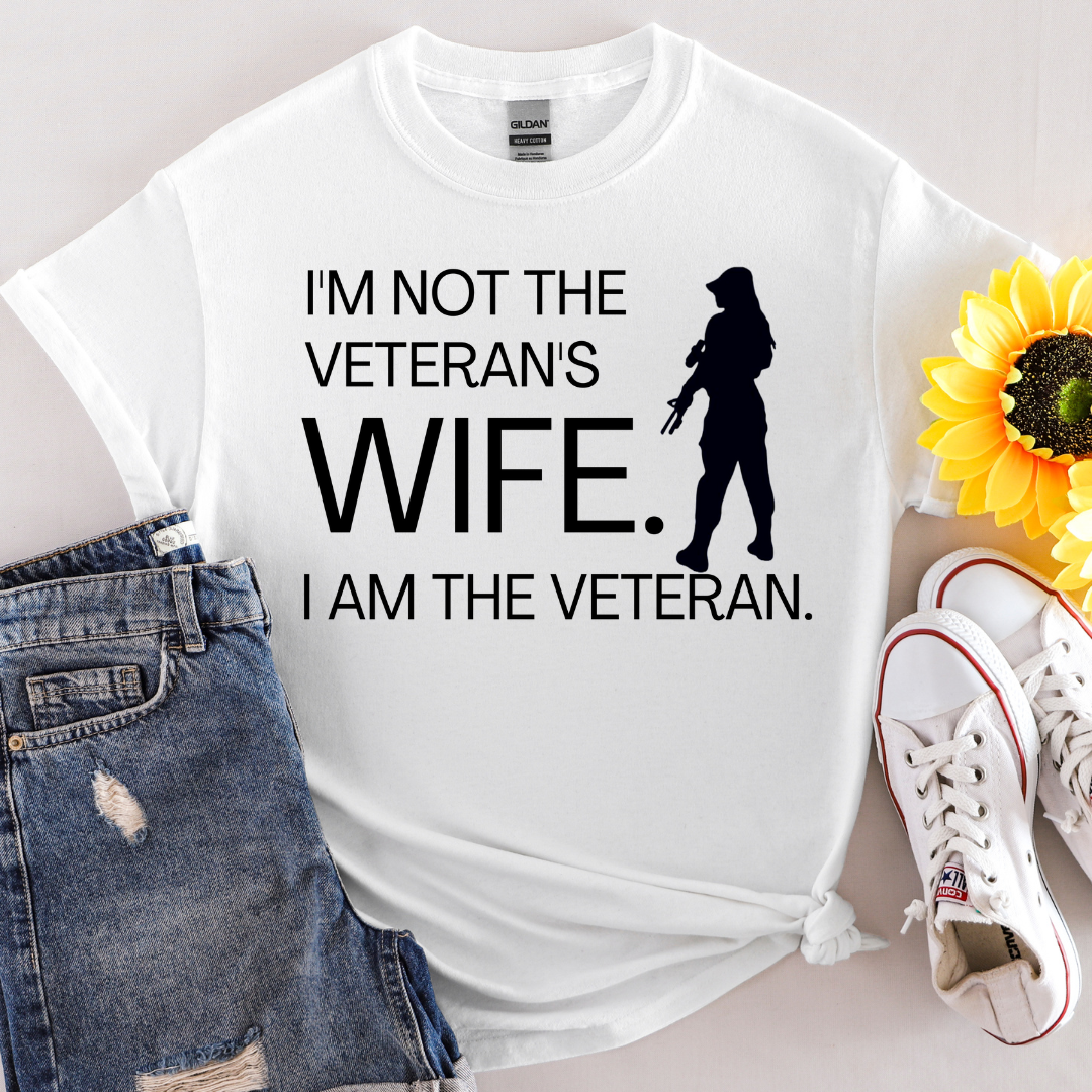 I Am the Veteran T-Shirt - The Glam Thangz